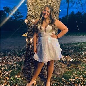 Sparkling White Dress